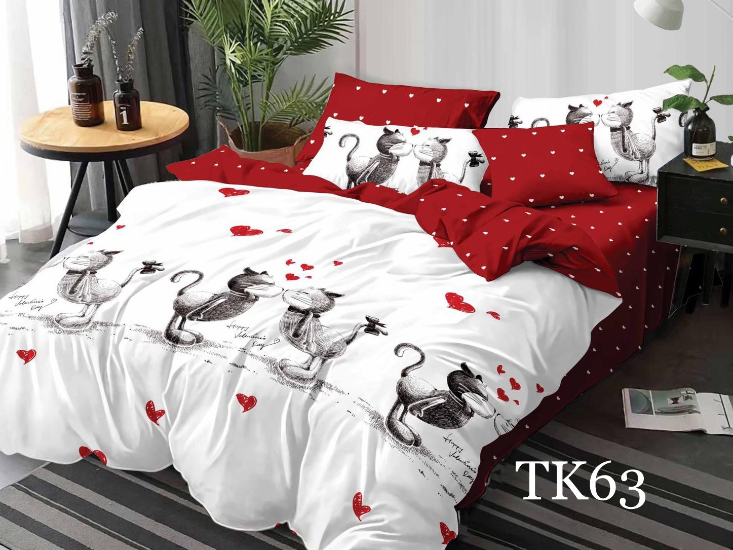 Lenjerie de pat Finet 6 piese cod-TK63 1