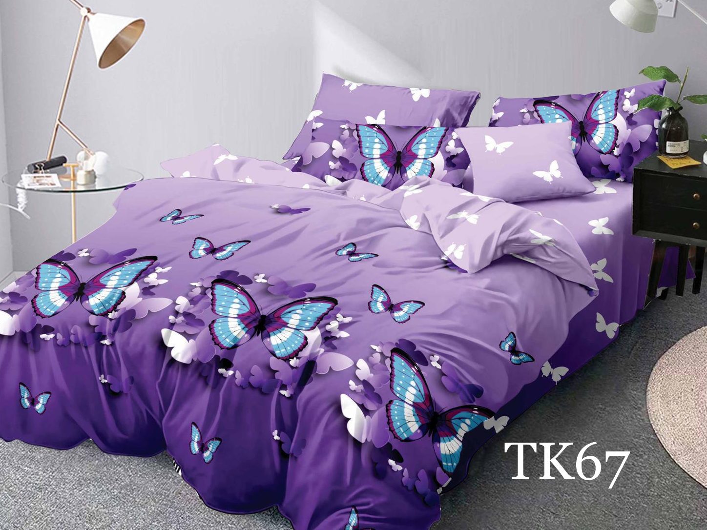 Lenjerie de pat Finet 6 piese cod-TK67 1