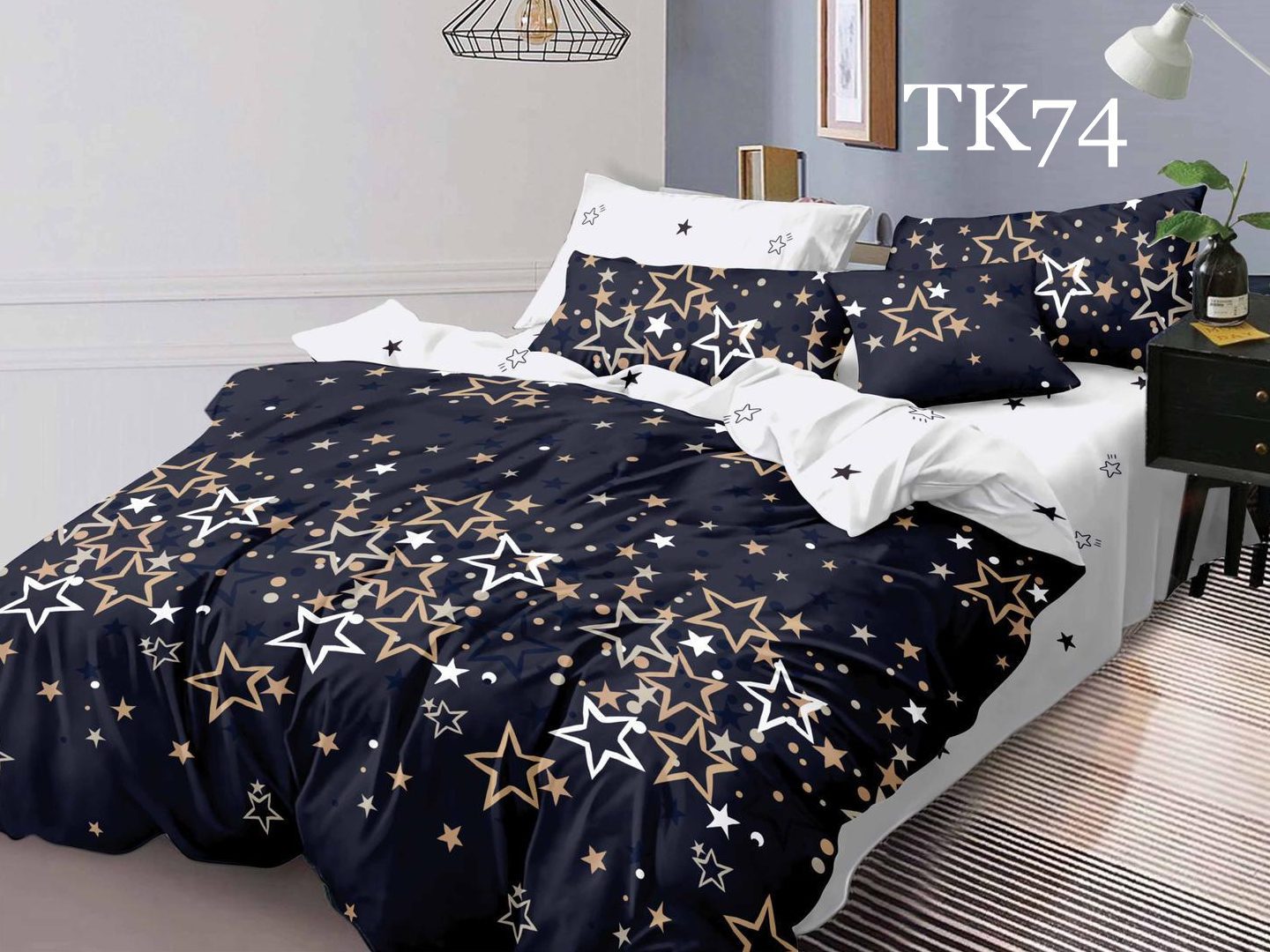 Lenjerie de pat Finet 6 piese cod-TK74 1