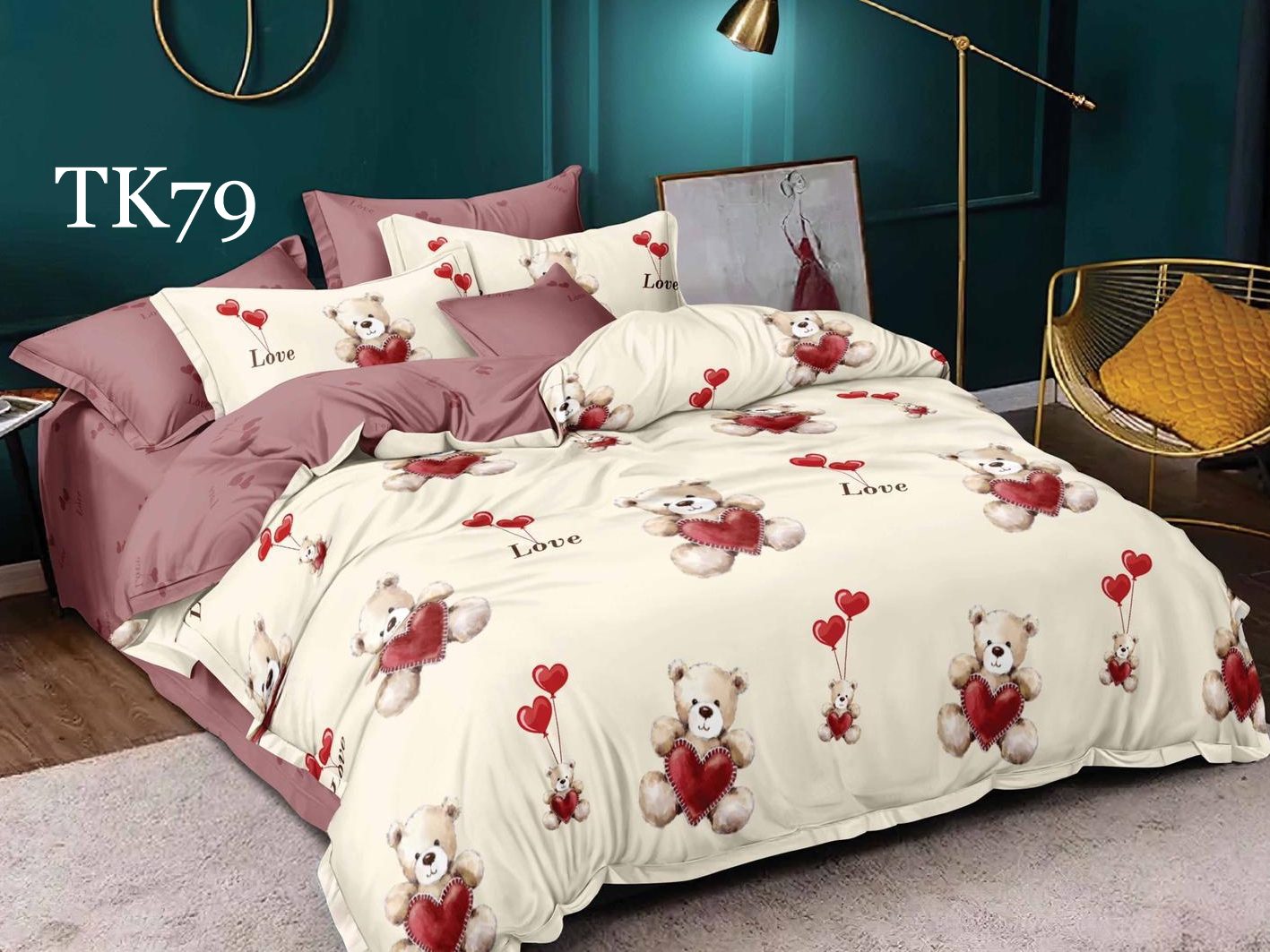 Lenjerie de pat Finet 6 piese cod-TK79 1