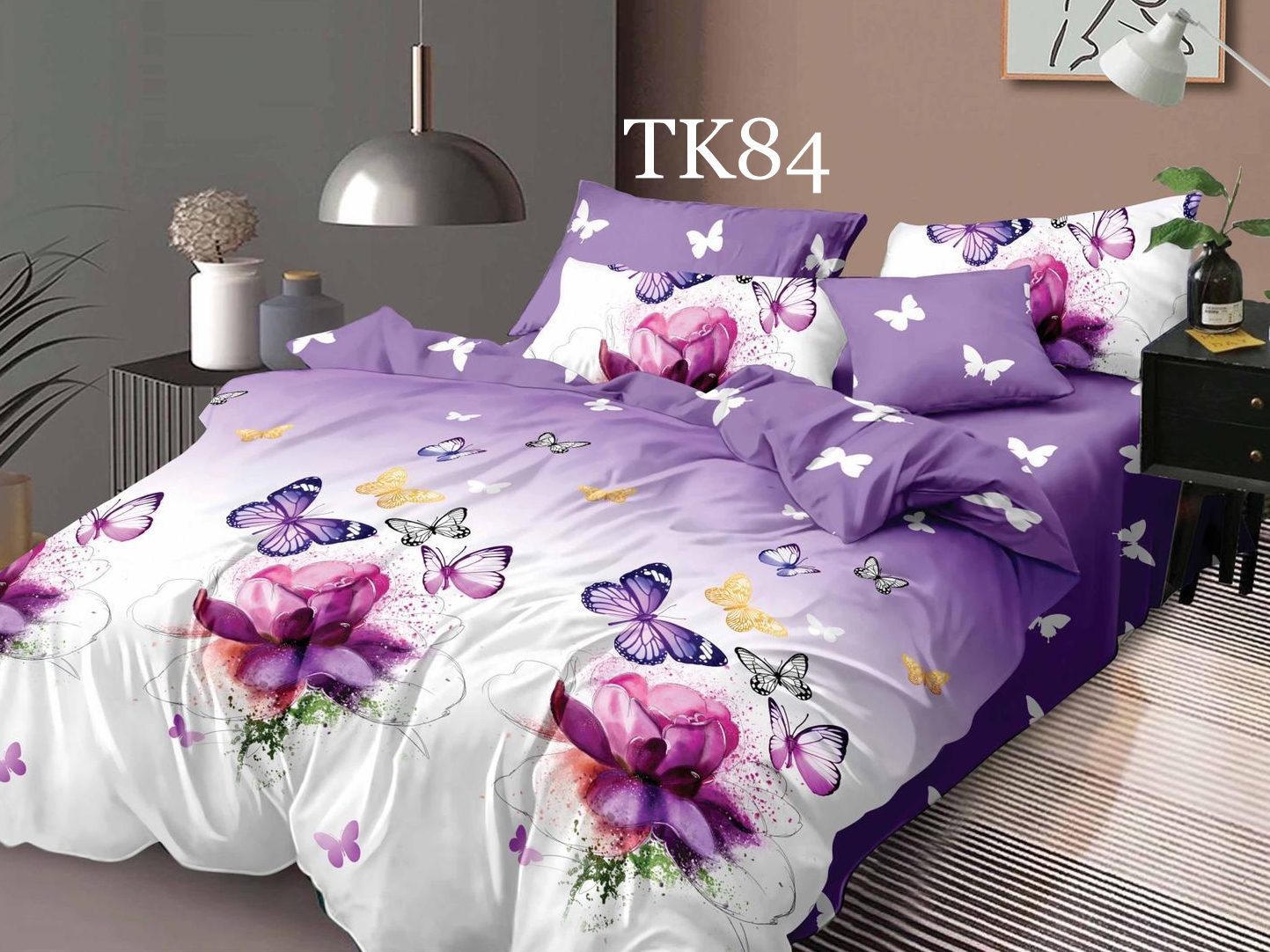 Lenjerie de pat Finet 6 piese cod-TK84 1