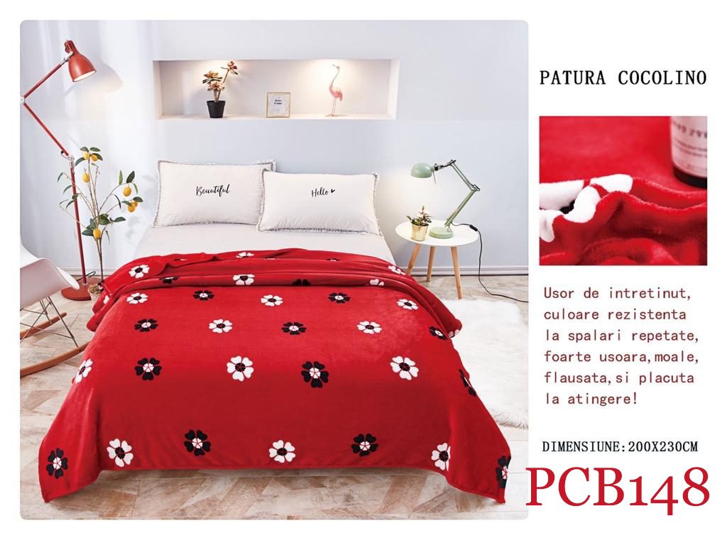 Pătura pufoasă COCOLINO, 2 persoane PCB148 1