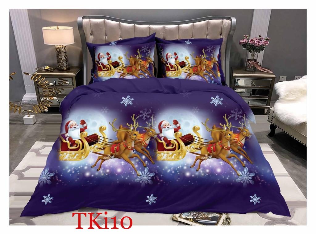 Lenjerie de pat Finet 6 piese CRACIUN cod-TKi10 1