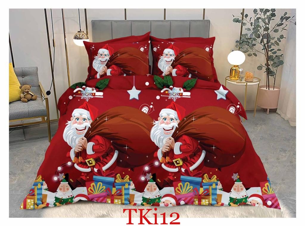 Lenjerie de pat Finet 6 piese CRACIUN cod-TKi12 1