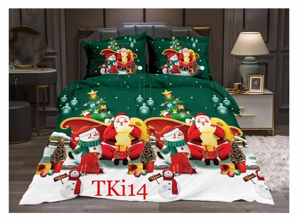 Lenjerie de pat Finet 6 piese CRACIUN cod-TKi14 1