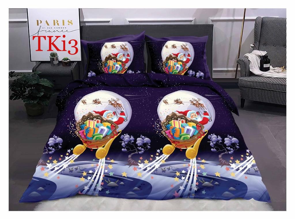 Lenjerie de pat Finet 6 piese CRACIUN cod-TKi3 1