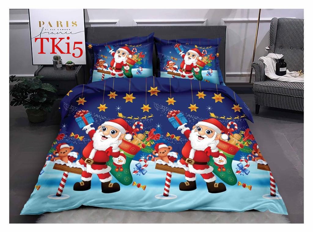 Lenjerie de pat Finet 6 piese CRACIUN cod-TKi5 1