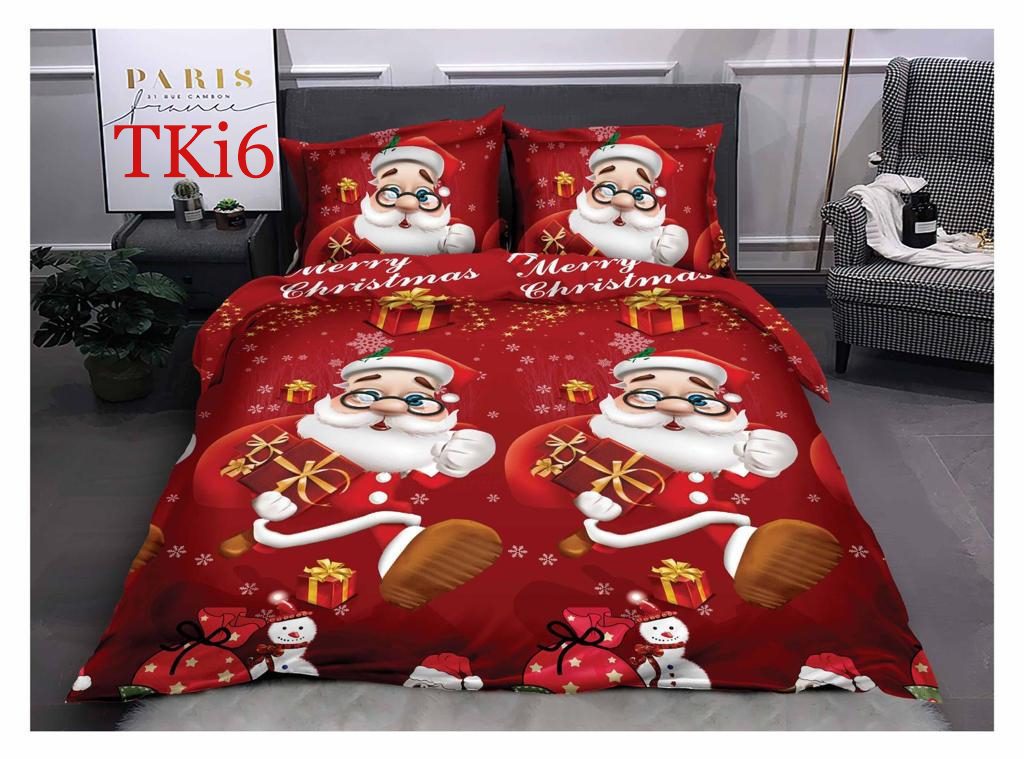 Lenjerie de pat Finet 6 piese CRACIUN cod-TKi6 1