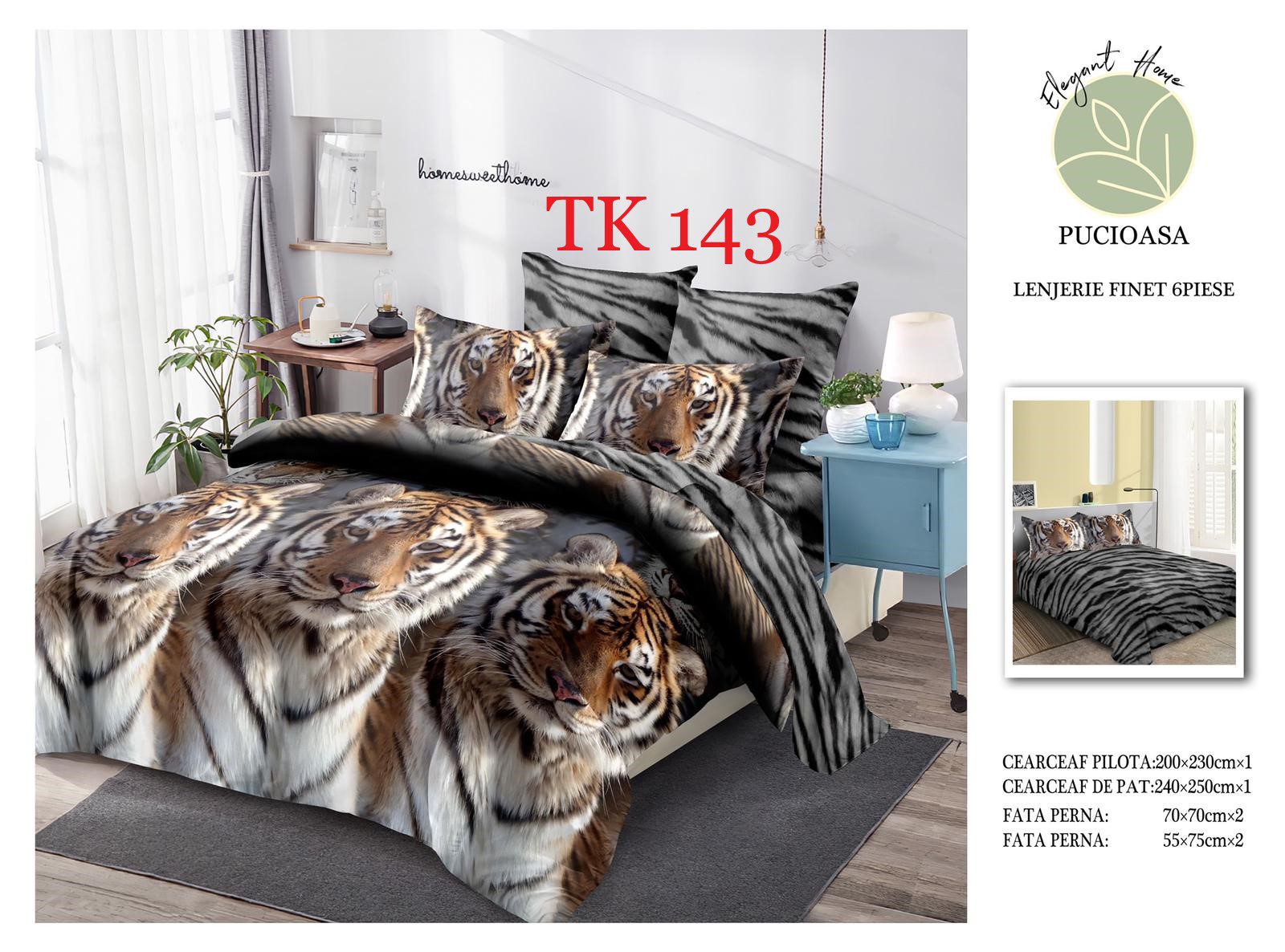 Lenjerie de pat Finet 6 piese cod-TK143 1