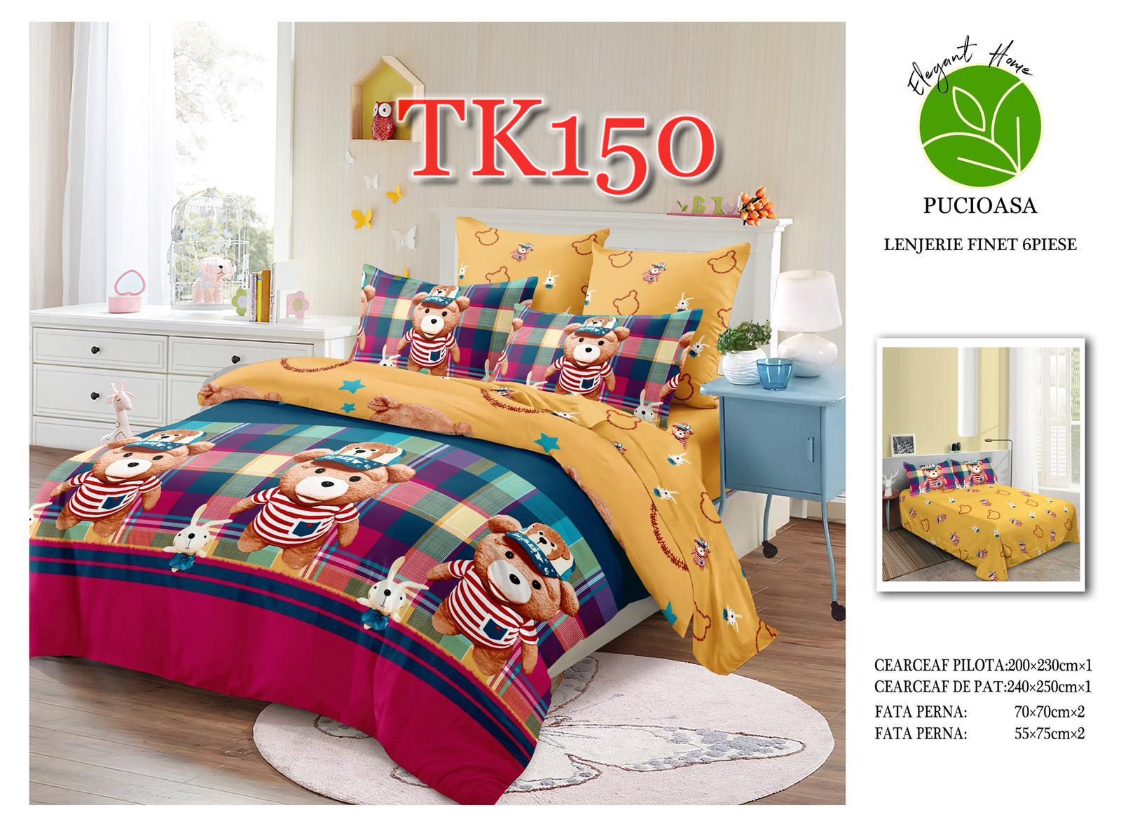 Lenjerie de pat Finet 6 piese cod-TK150 1