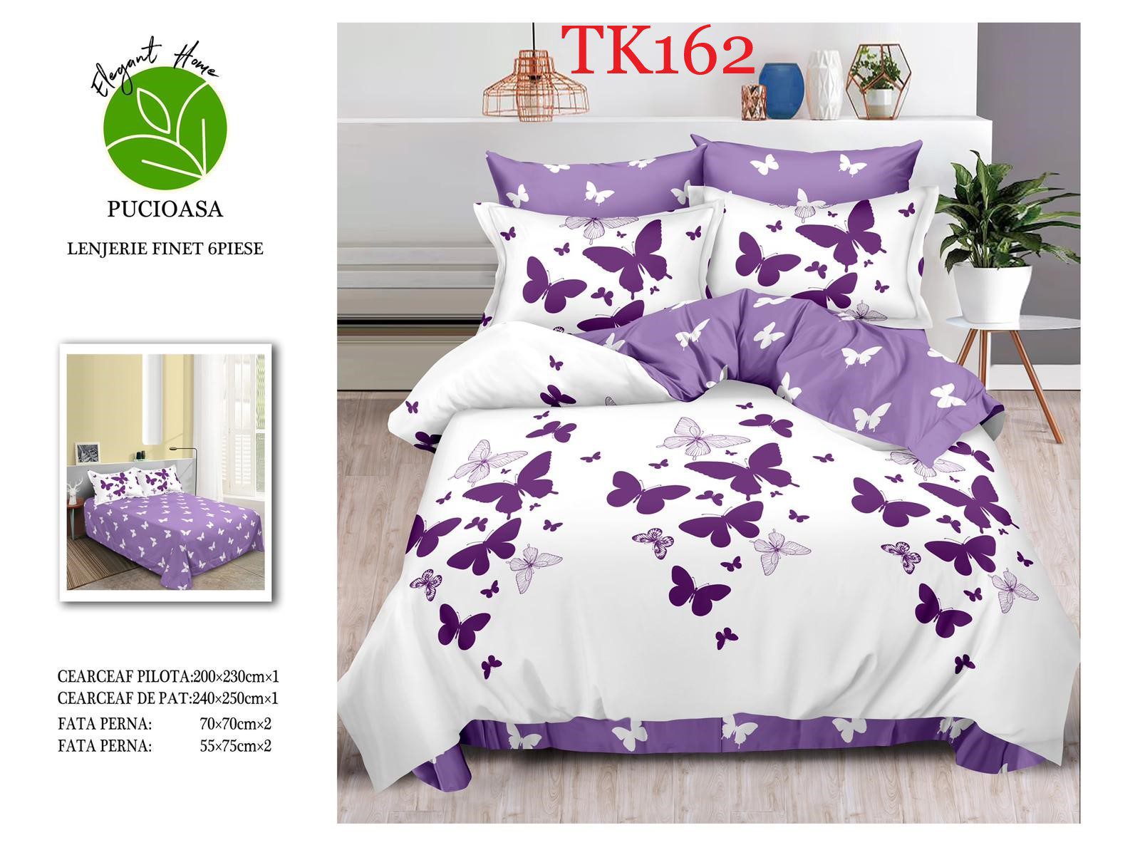 Lenjerie de pat Finet 6 piese cod-TK162 2