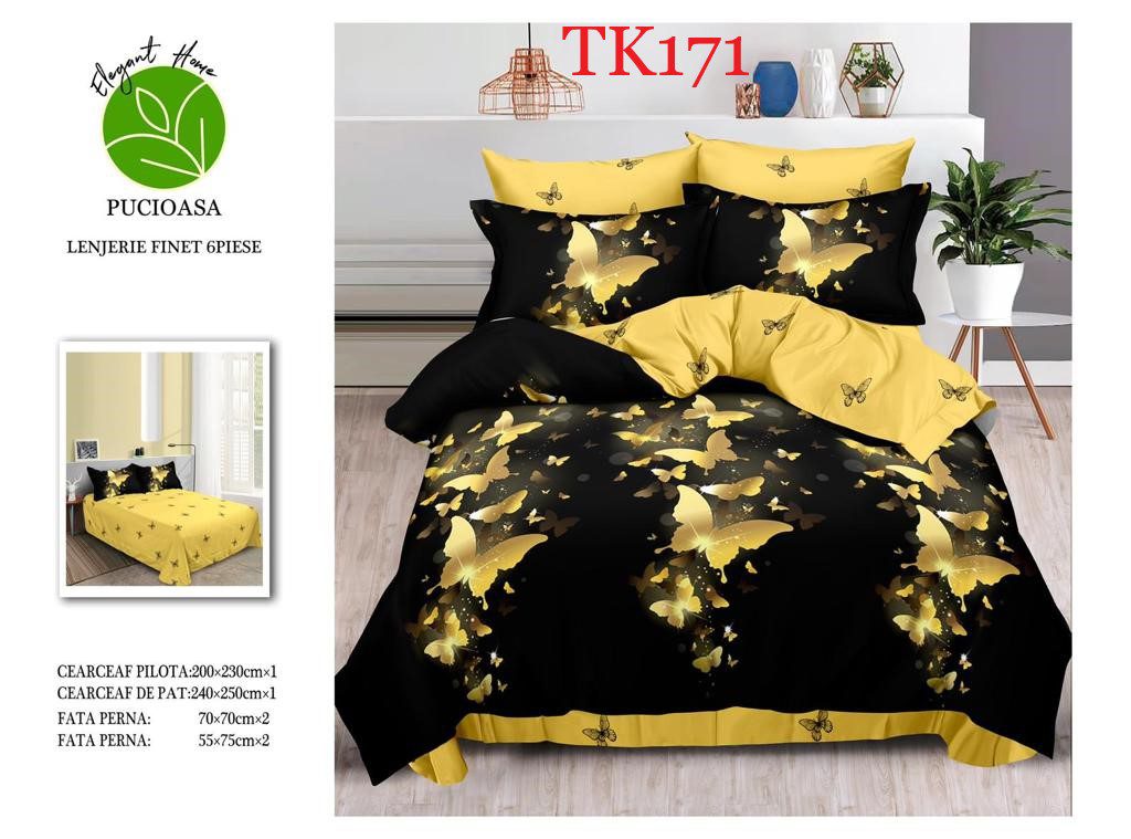 Lenjerie de pat Finet 6 piese cod-TK171 1