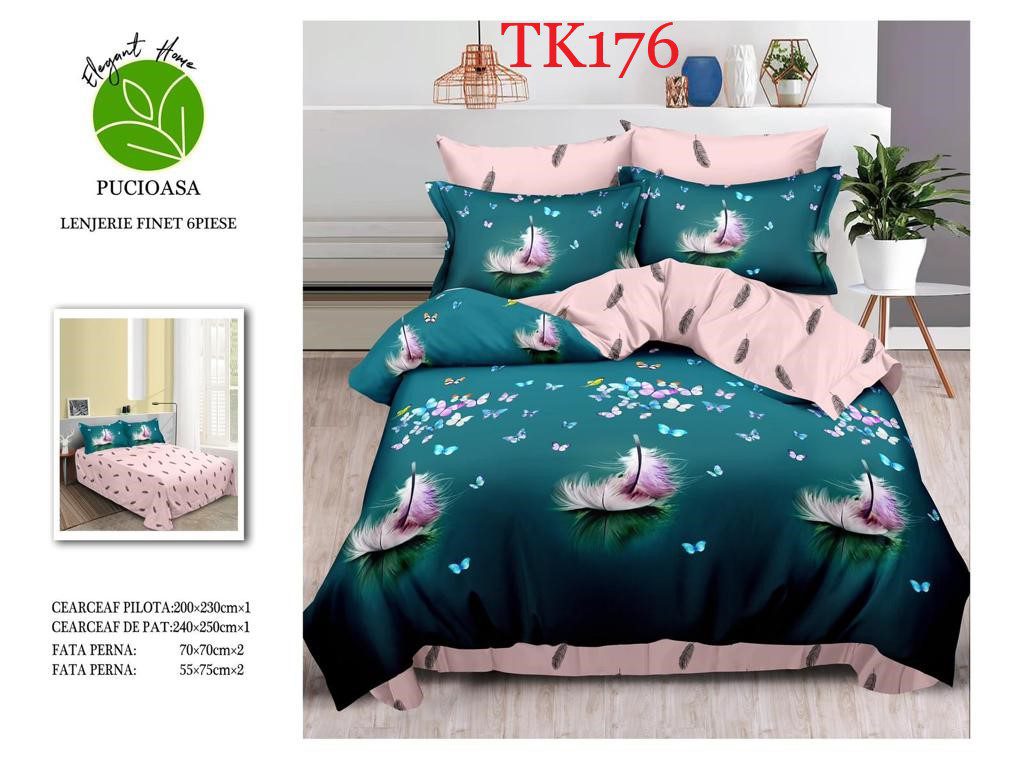 Lenjerie de pat Finet 6 piese cod-TK176 1
