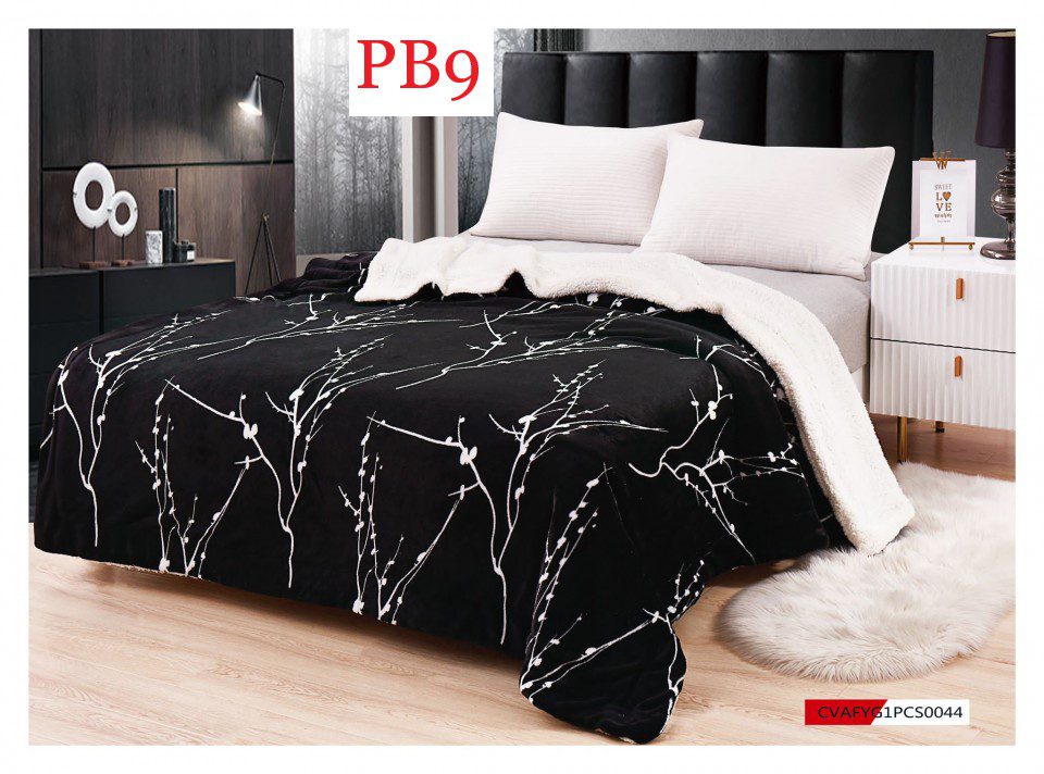 Pătura pufoasă COCOLINO Blanita, 2 persoane PB9 2