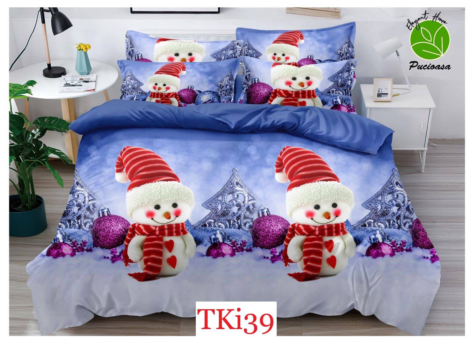 Lenjerie de pat Finet 6 piese CRACIUN cod-TKi39 1