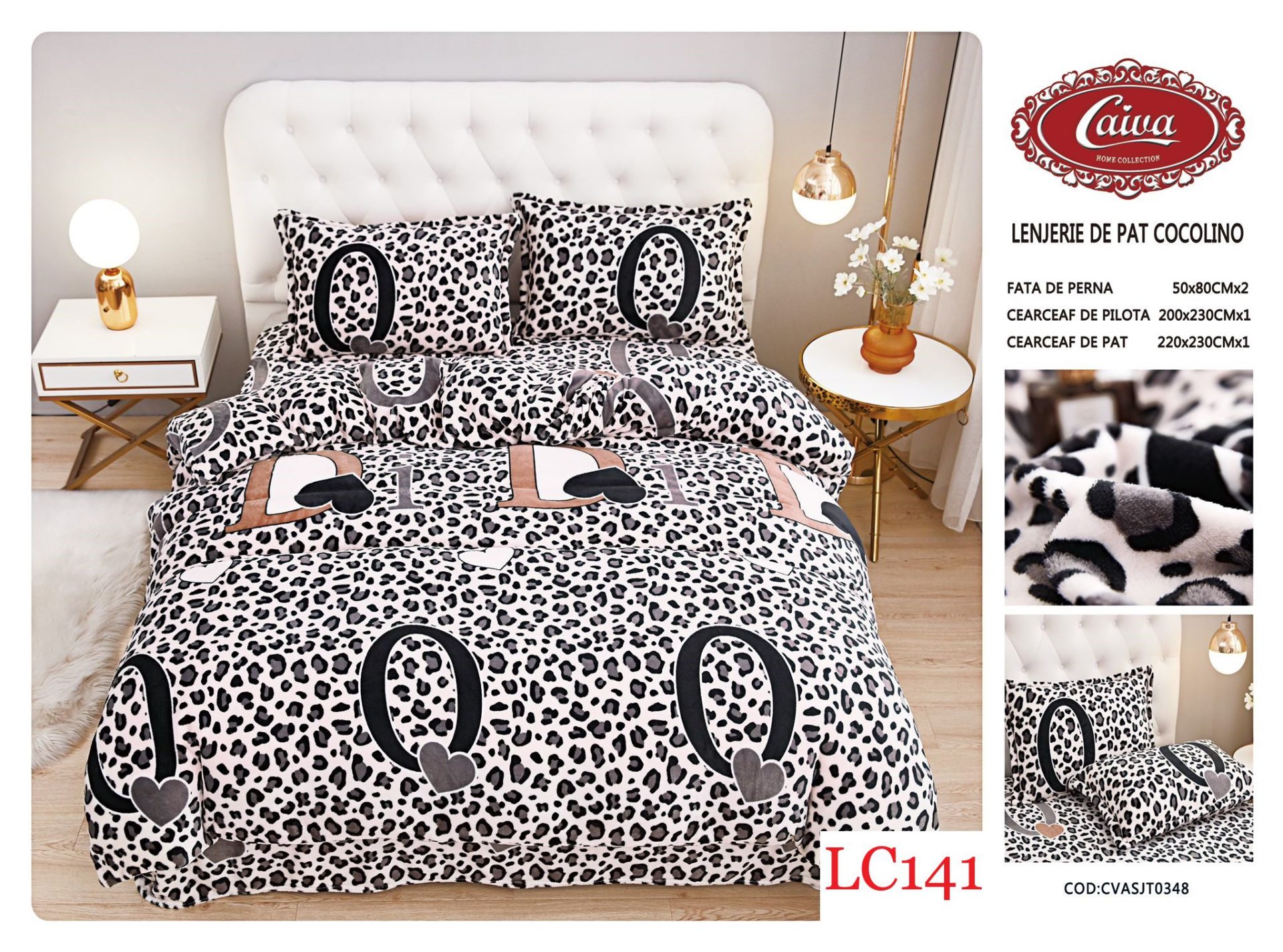 Lenjerie de pat Cocolino 4 piese LC141 1