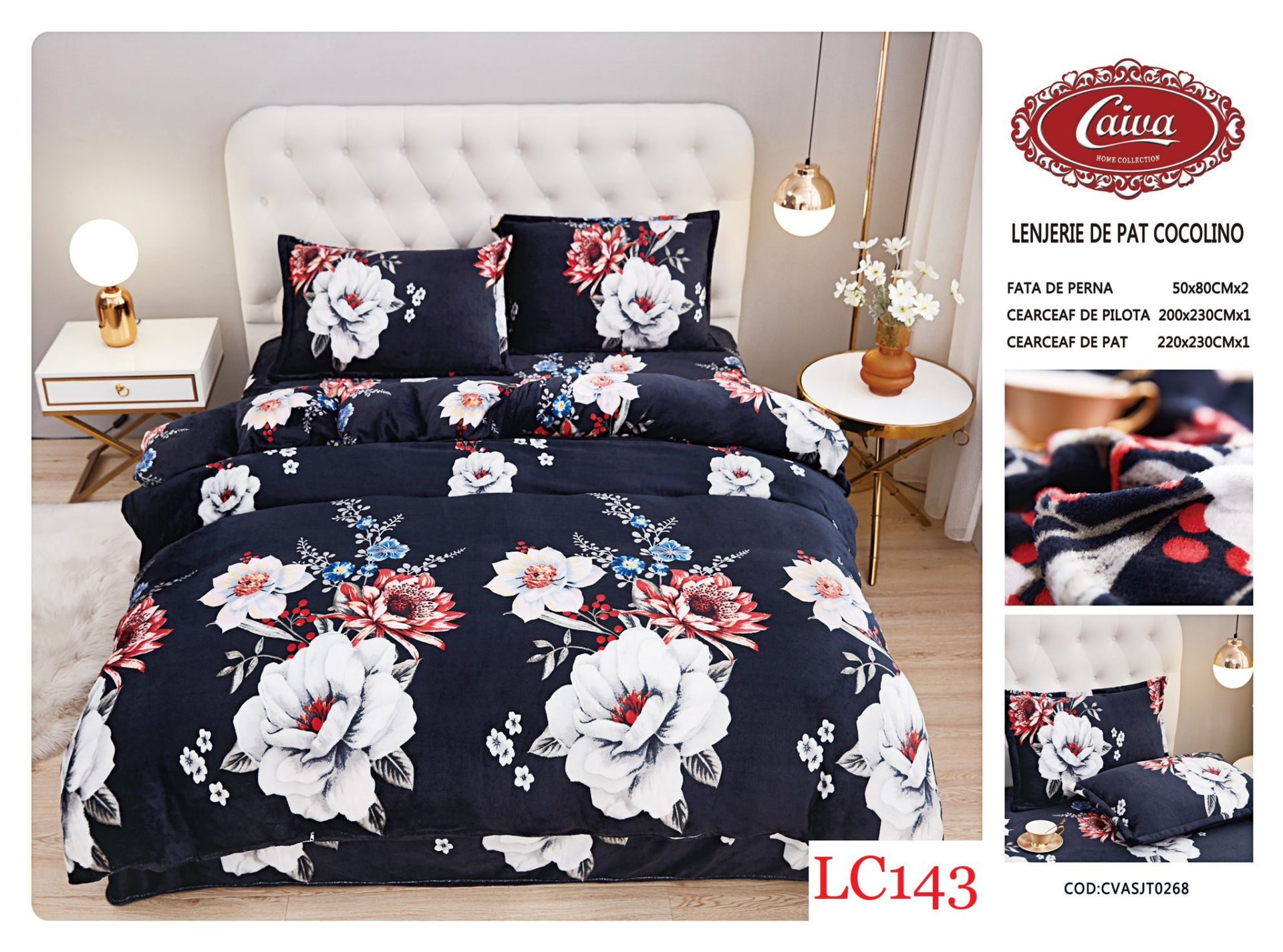 Lenjerie de pat Cocolino 4 piese LC143 1