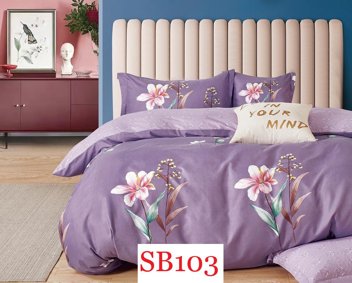 Lenjerie de pat o persoana 4 piese Finet cod-SB103 2