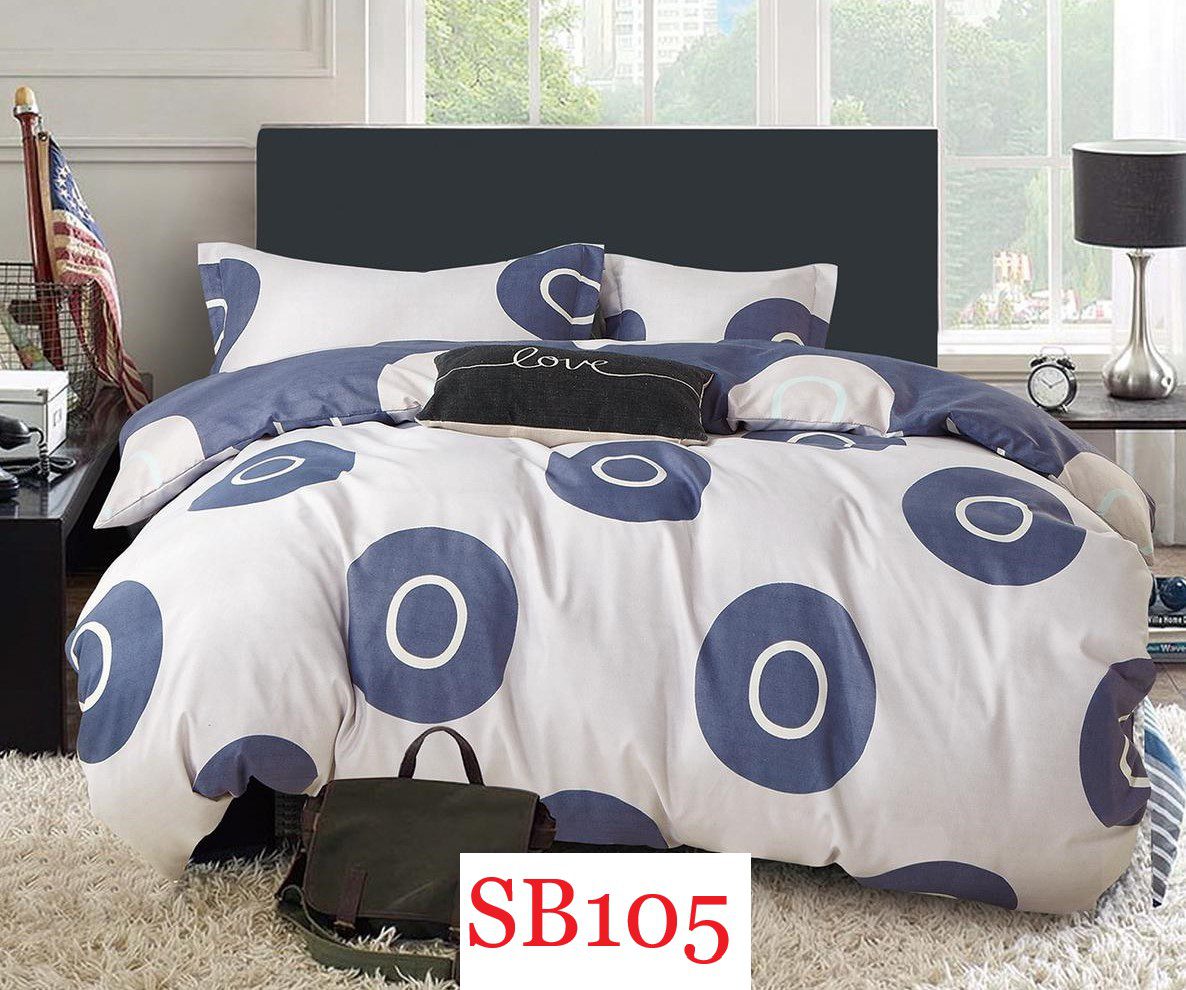 Lenjerie de pat o persoana 4 piese Finet cod-SB105 2