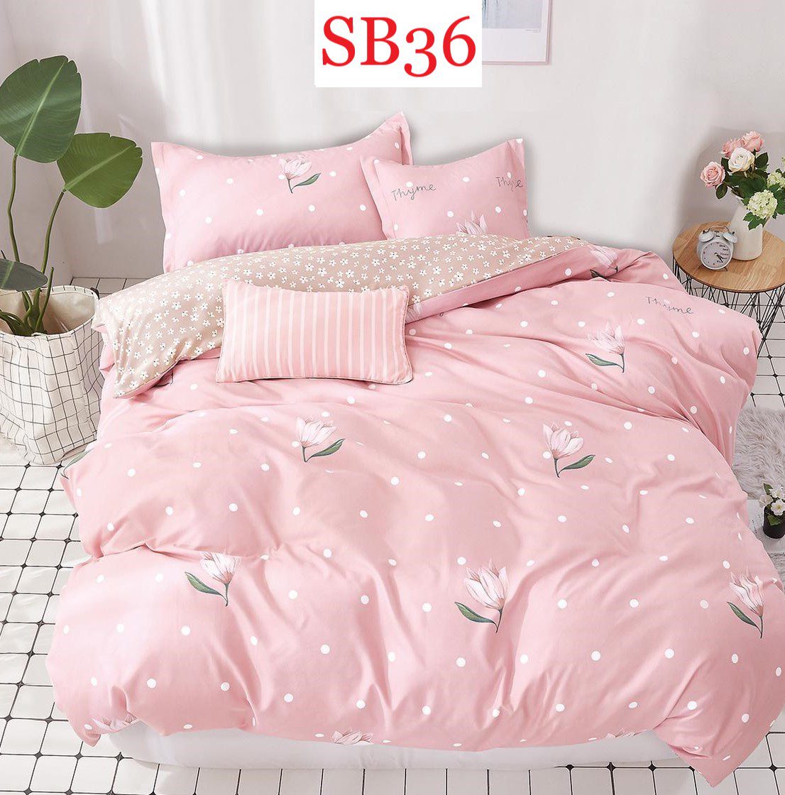 Lenjerie de pat o persoana 4 piese Finet cod-SB36 1