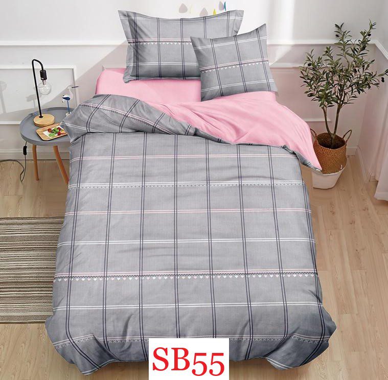 Lenjerie de pat o persoana 4 piese Finet cod-SB55 1