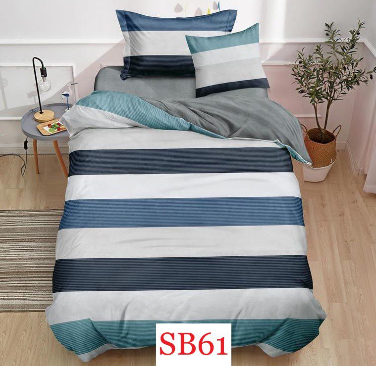 Lenjerie de pat o persoana 4 piese Finet cod-SB61 1