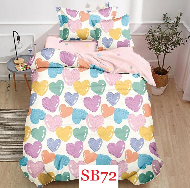 Lenjerie de pat o persoana 4 piese Finet cod-SB72 2