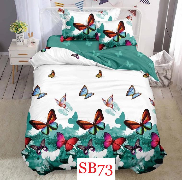 Lenjerie de pat o persoana 4 piese Finet cod-SB73 2