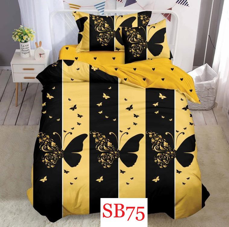 Lenjerie de pat o persoana 4 piese Finet cod-SB75 1