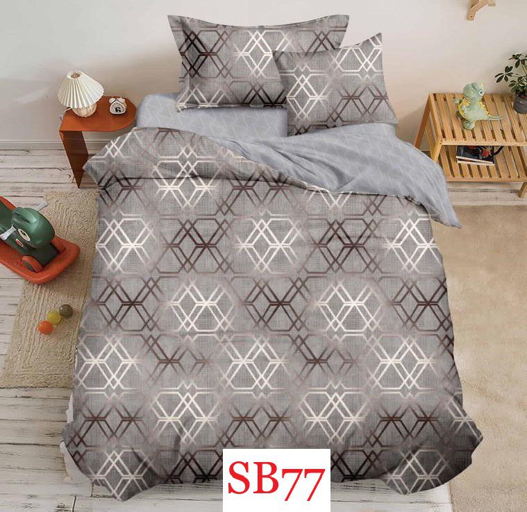 Lenjerie de pat o persoana 4 piese Finet cod-SB77 1