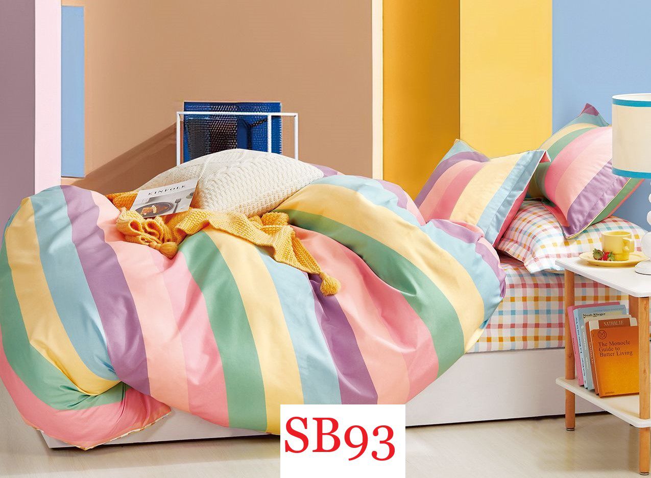 Lenjerie de pat o persoana 4 piese Finet cod-SB93 2