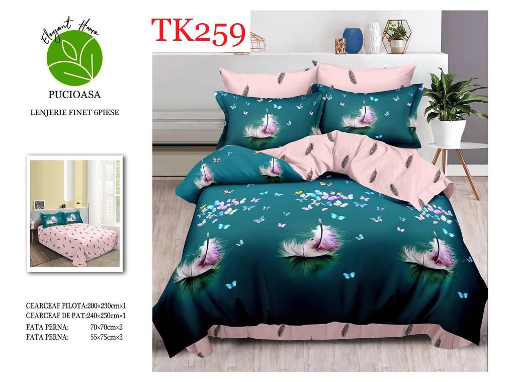 Lenjerie de pat Finet 6 piese cod-TK259 2
