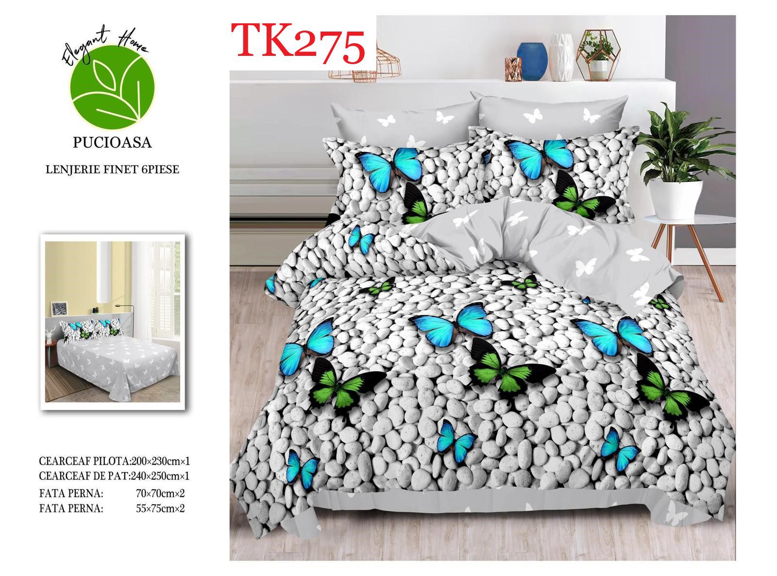 Lenjerie de pat Finet 6 piese cod-TK275 1