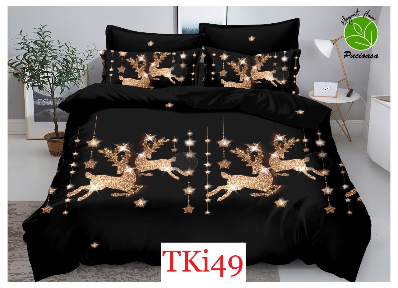 Lenjerie de pat Finet 6 piese CRACIUN cod-TKi49 1