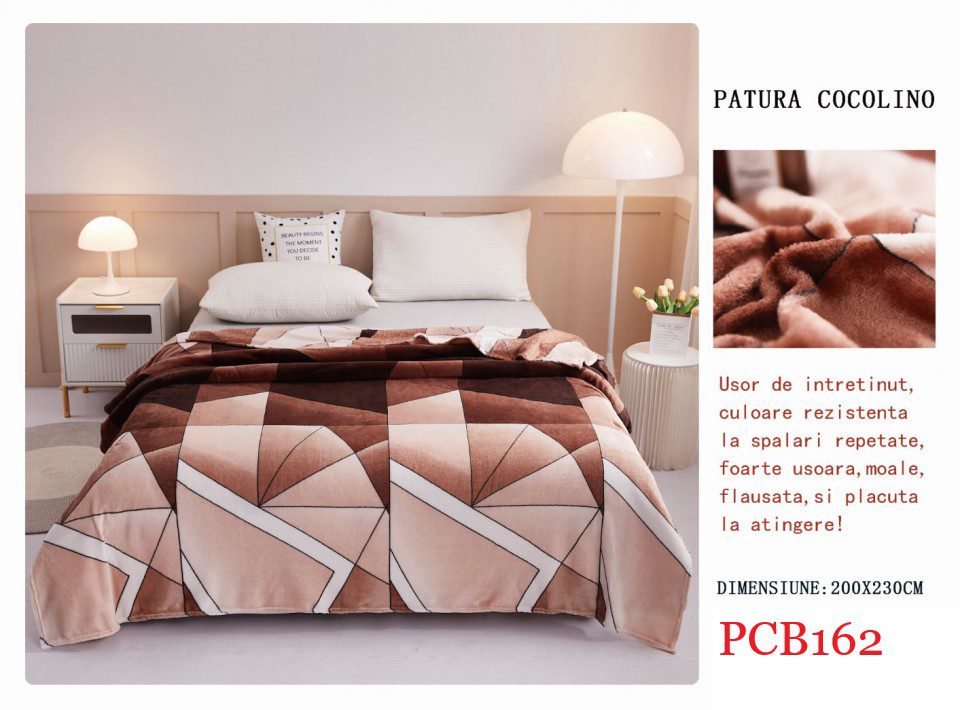 Pătura pufoasă COCOLINO, 2 persoane PCB162 1