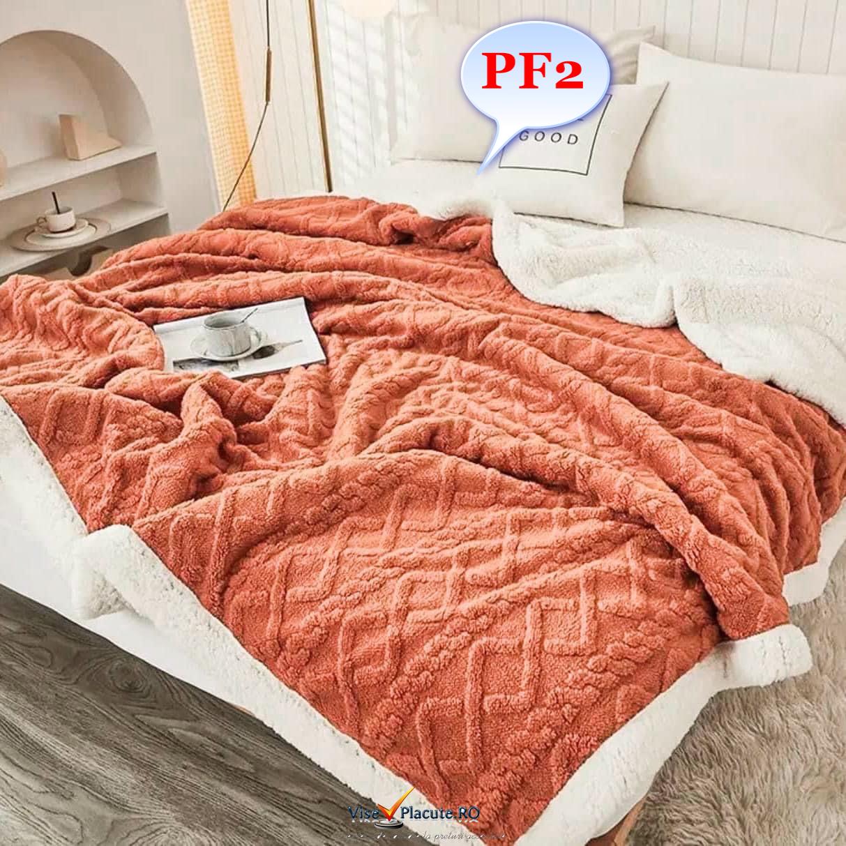 Pătura pufoasă COCOLINO Blanita, 2 persoane PF2 2