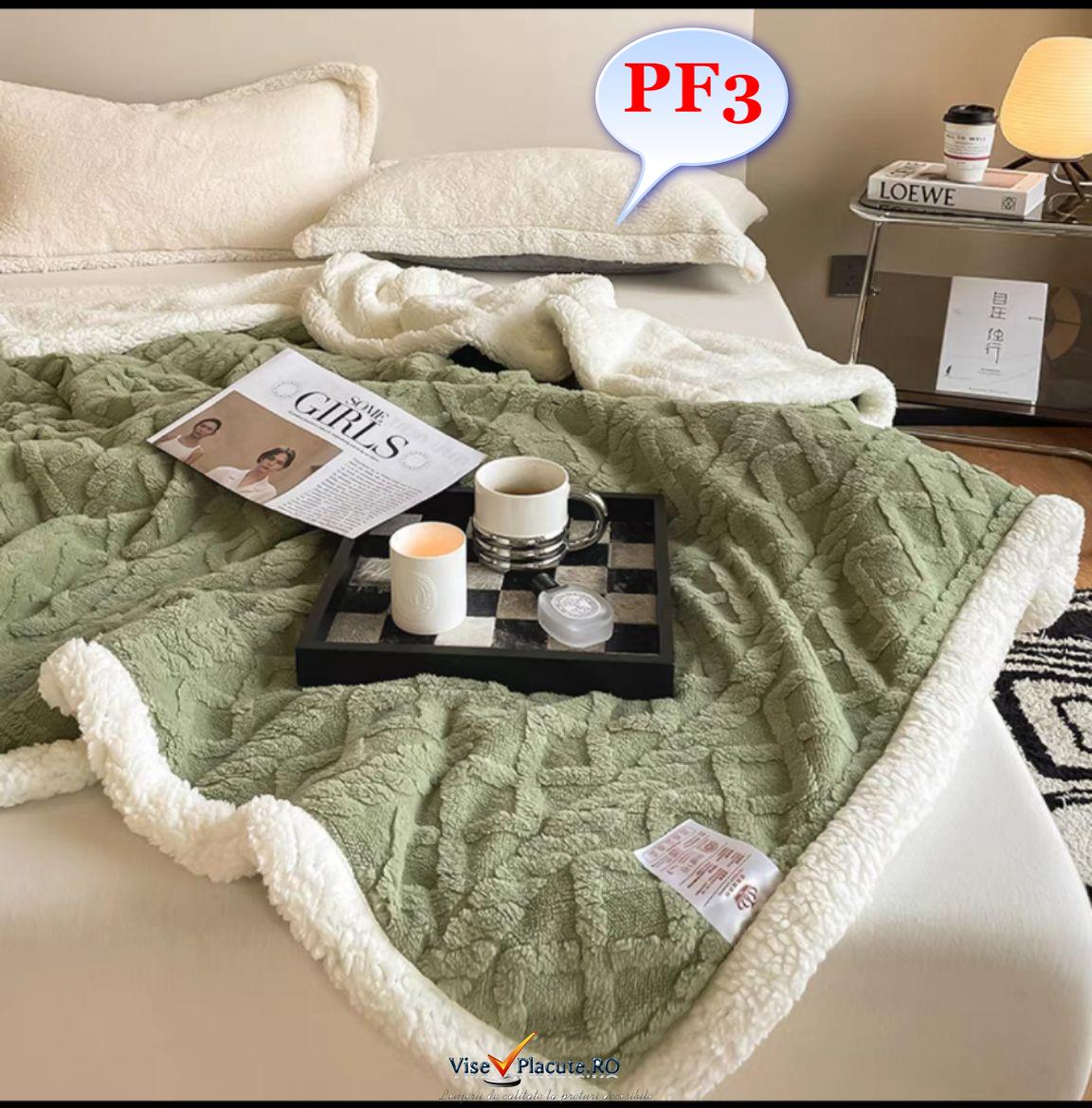 Pătura pufoasă COCOLINO Blanita, 2 persoane PF3 2