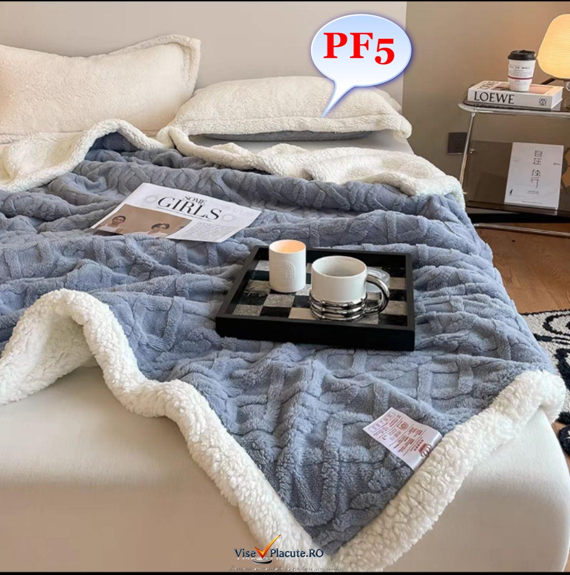 Pătura pufoasă COCOLINO Blanita, 2 persoane PF5 2