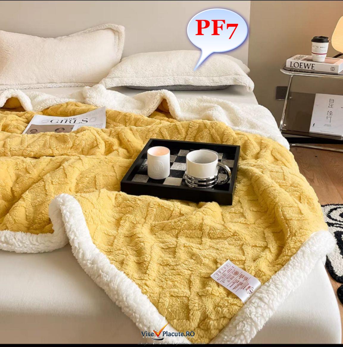 Pătura pufoasă COCOLINO Blanita, 2 persoane PF7 1