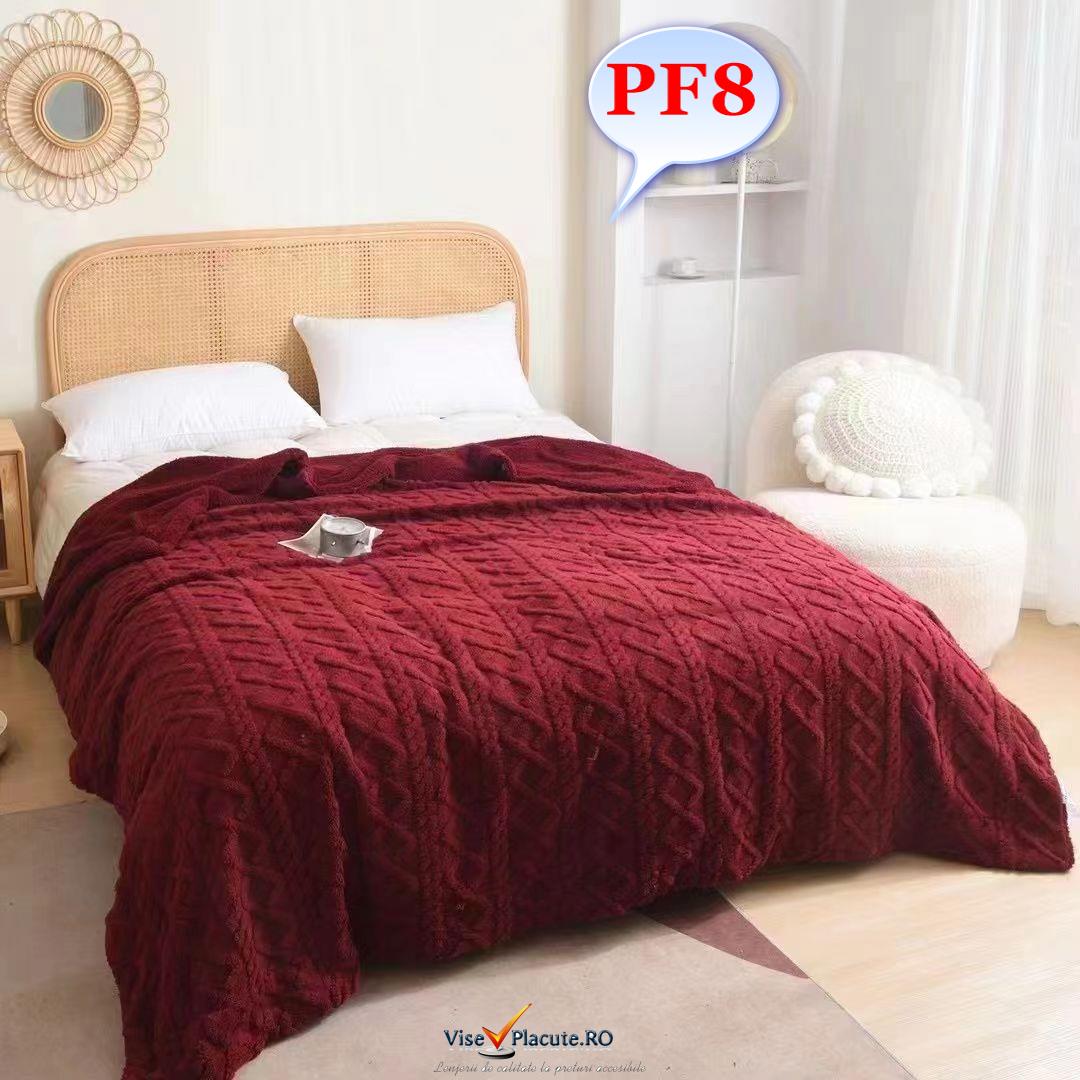 Pătura pufoasă COCOLINO Blanita, 2 persoane PF8 1