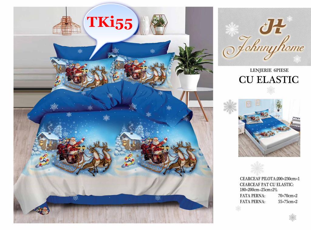 Lenjerie De Pat Finet Craciun