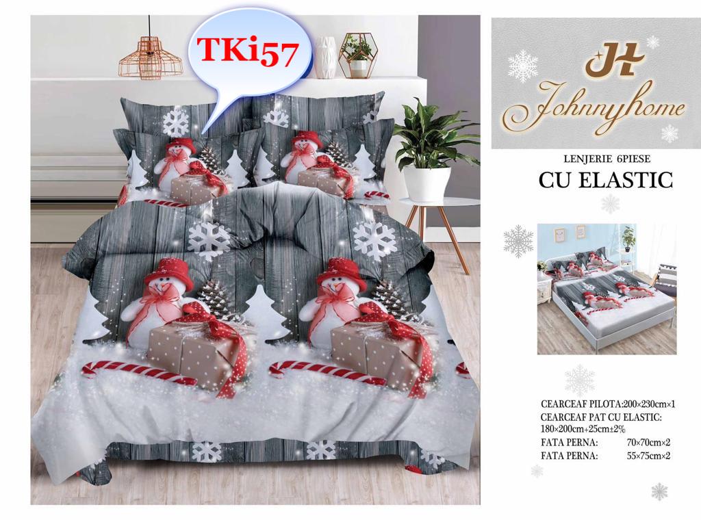 Lenjerie De Pat Finet Craciun