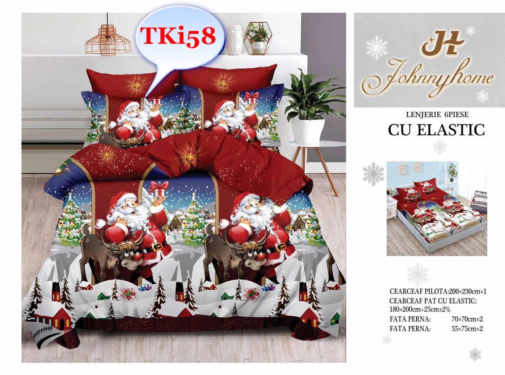 Lenjerie De Pat Finet Craciun