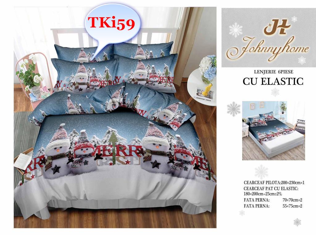 Lenjerie De Pat Finet Craciun