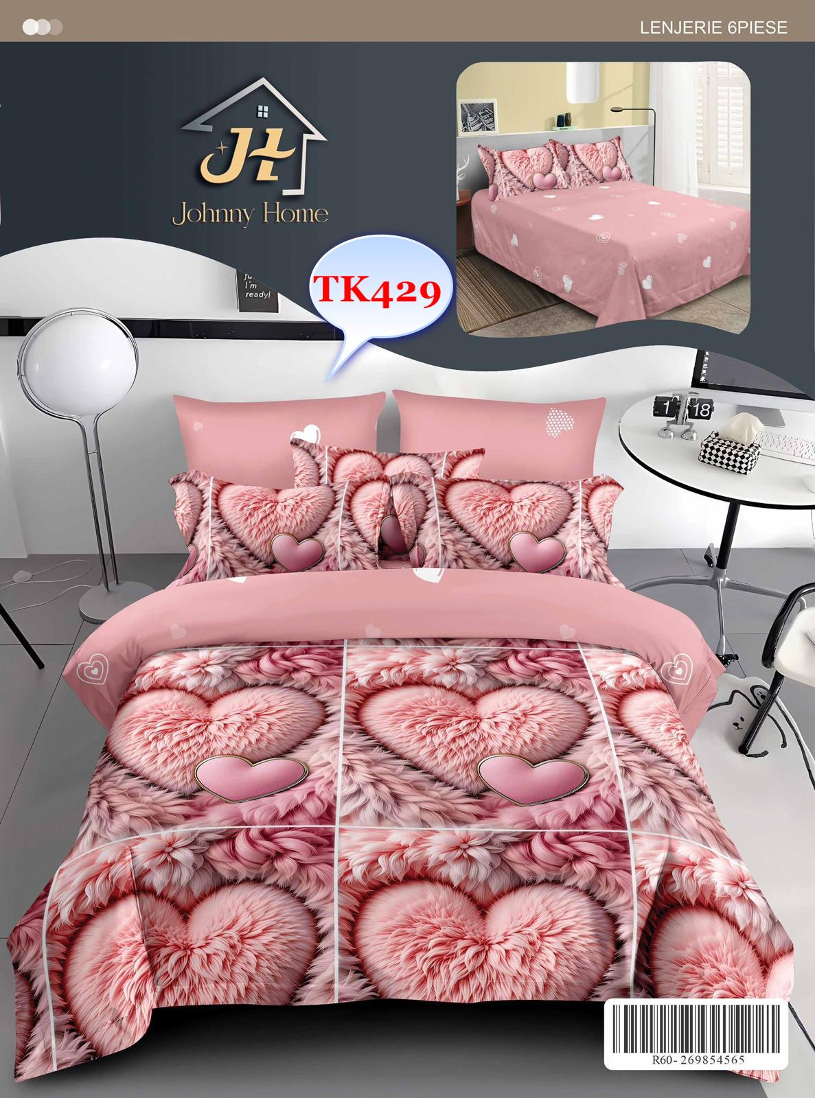 Lenjerie de Pat Finet 6 Piese pentru Un Somn Fără Egal! Transformă-ți dormitorul într-un sanctuar al confortului cu setul nostru exclusiv de lenjerie de pat din finet! Fiecare noapte devine o experiență de neuitat, învelit în prospețime și rafinament.