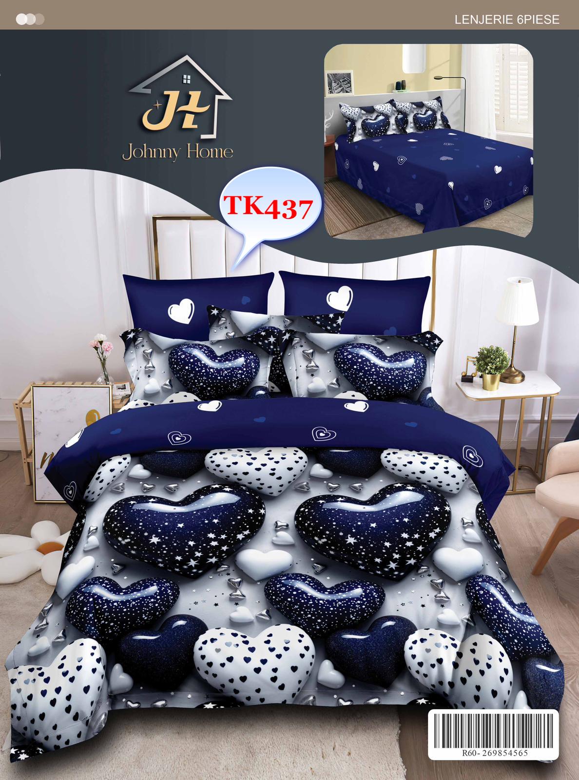 Lenjerie de Pat Finet 6 Piese pentru Un Somn Fără Egal! Transformă-ți dormitorul într-un sanctuar al confortului cu setul nostru exclusiv de lenjerie de pat din finet! Fiecare noapte devine o experiență de neuitat, învelit în prospețime și rafinament.