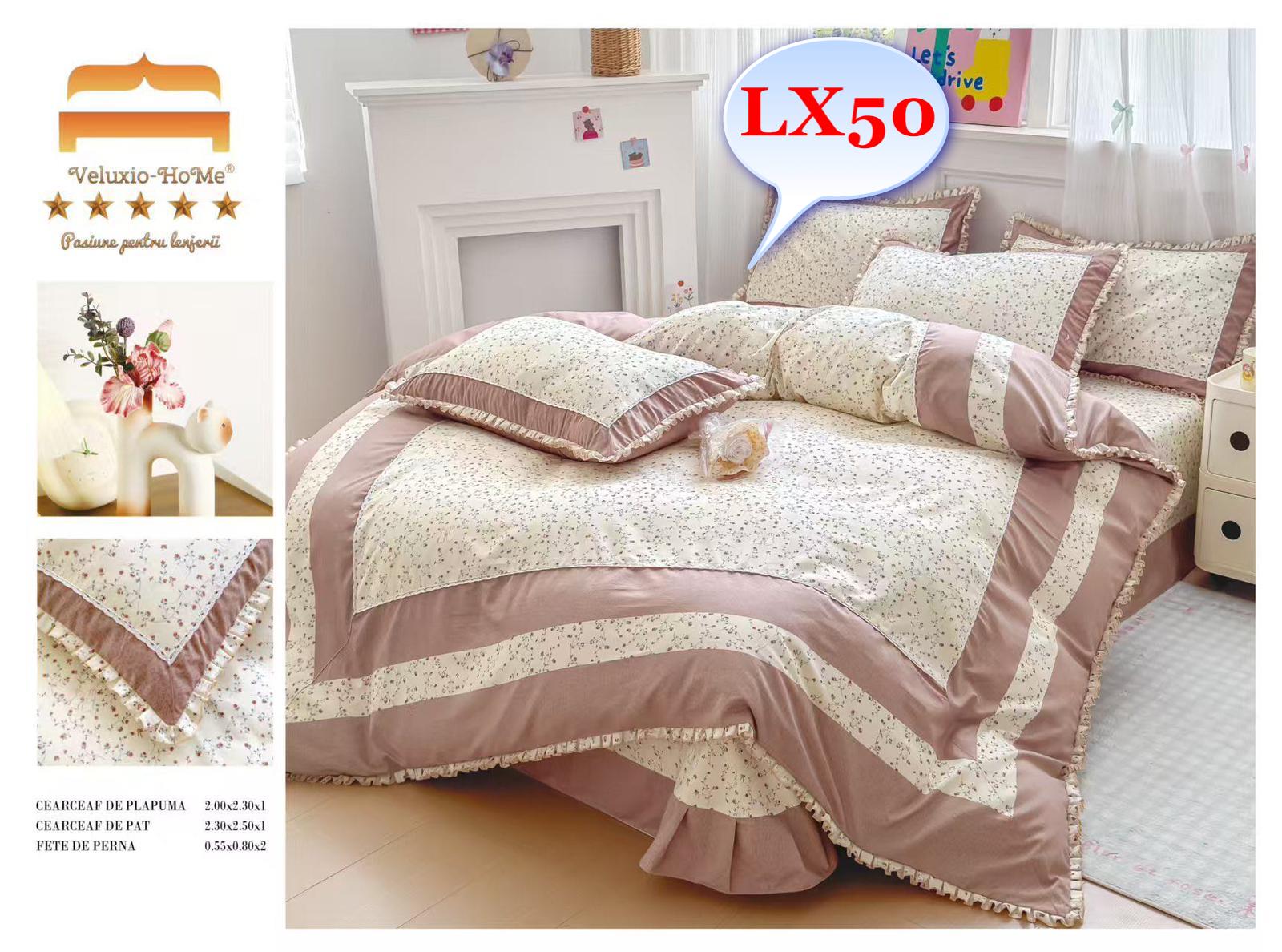 Lenjerie de pat finet – Eleganță și confort în dormitorul tău Alege lenjerii de pat 4 piese din bumbac pentru pat dublu și transformă-ți dormitorul într-un spațiu al relaxării și rafinamentului. Dormitorul este locul în care ne refacem energia și ne relaxăm după o zi lungă. De aceea, lenjeria de pat trebuie să fie nu doar confortabilă, ci și de calitate superioară. Cu lenjeriile noastre din bumbac , cu designuri sofisticate, te vei bucura de o atmosferă plăcută în fiecare noapte.