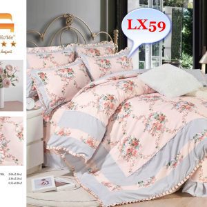 Lenjerie de pat Finet 4 piese cod-LX59