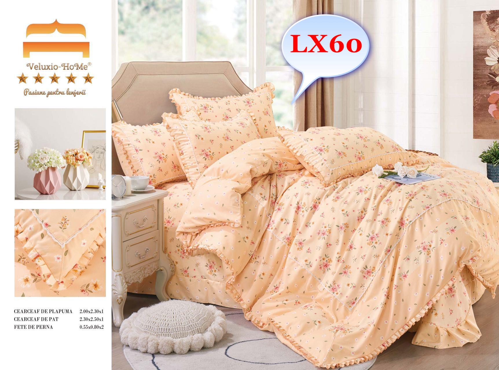 Lenjerie de pat finet – Eleganță și confort în dormitorul tău Alege lenjerii de pat 4 piese din bumbac pentru pat dublu și transformă-ți dormitorul într-un spațiu al relaxării și rafinamentului. Dormitorul este locul în care ne refacem energia și ne relaxăm după o zi lungă. De aceea, lenjeria de pat trebuie să fie nu doar confortabilă, ci și de calitate superioară. Cu lenjeriile noastre din bumbac , cu designuri sofisticate, te vei bucura de o atmosferă plăcută în fiecare noapte.