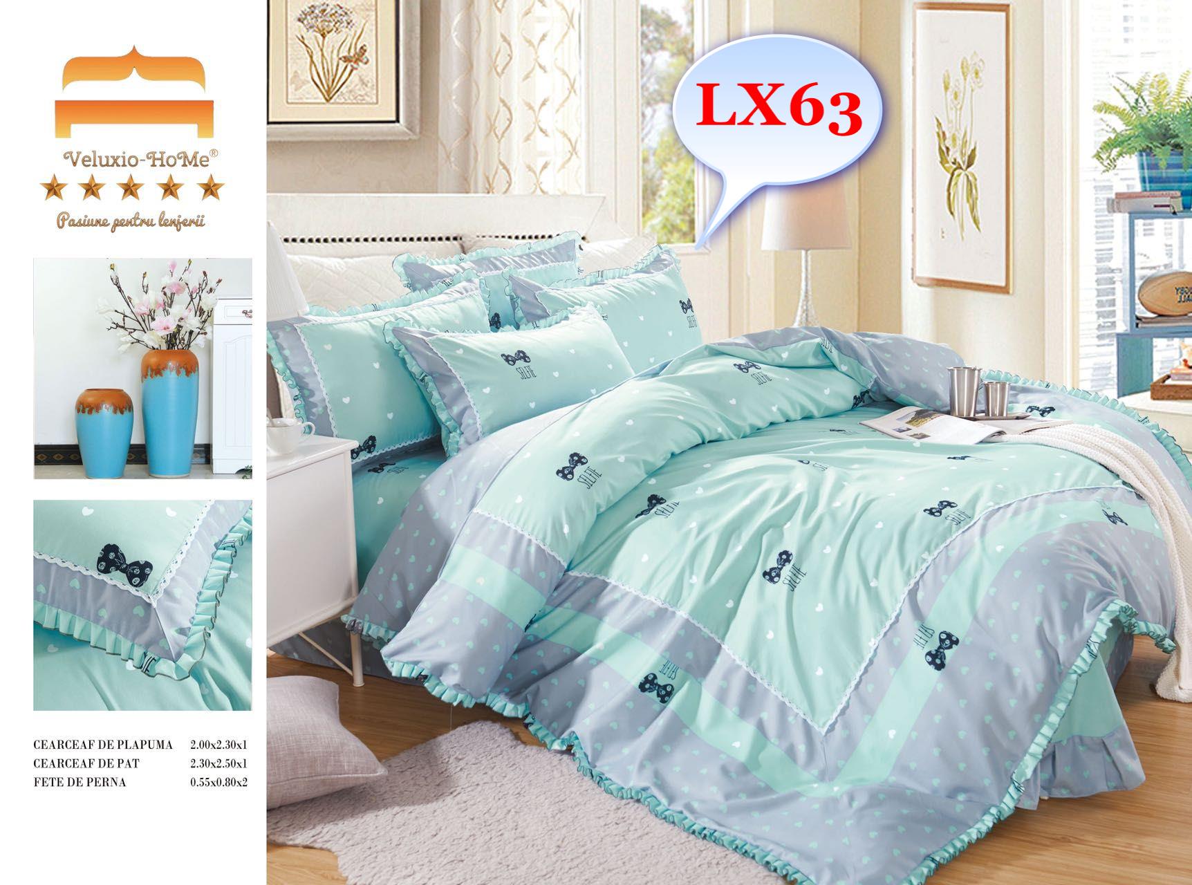 Lenjerie de pat finet – Eleganță și confort în dormitorul tău Alege lenjerii de pat 4 piese din bumbac pentru pat dublu și transformă-ți dormitorul într-un spațiu al relaxării și rafinamentului. Dormitorul este locul în care ne refacem energia și ne relaxăm după o zi lungă. De aceea, lenjeria de pat trebuie să fie nu doar confortabilă, ci și de calitate superioară. Cu lenjeriile noastre din bumbac , cu designuri sofisticate, te vei bucura de o atmosferă plăcută în fiecare noapte.